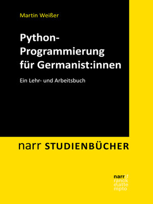 cover image of Python-Programmierung für Germanist
